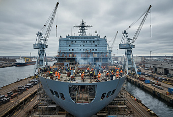 Россия заложила атомный ледокол Сталинград для укрепления позиций в Арктике