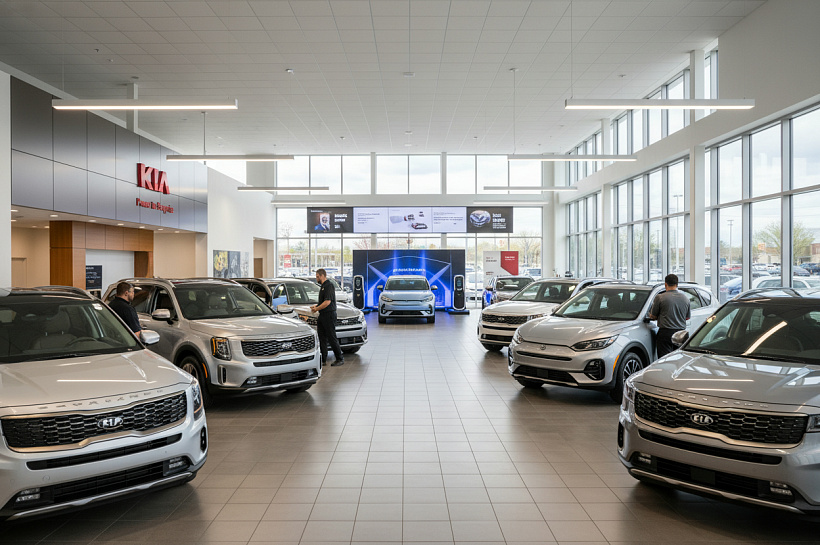 Kia поставила рекорд продаж в США, но электромобили провалились