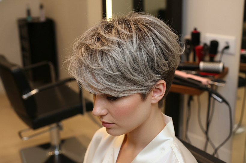 Текстурированная стрижка пикси: как создать динамичный и выразительный образ