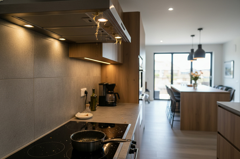 Почему грязная вытяжка на кухне может вызвать приступы астмы и другие проблемы