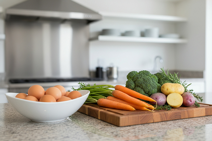 Почему нельзя варить яйца в одной воде с овощами, объяснили кулинары