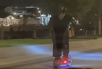 В Москве заметили Бэтмена