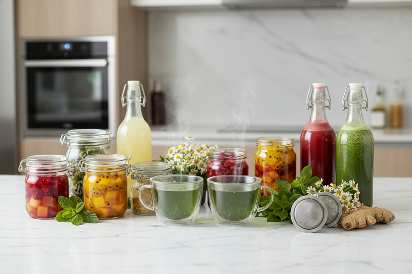 Диетолог назвала напитки от чая до компота, которые помогают снимать боль