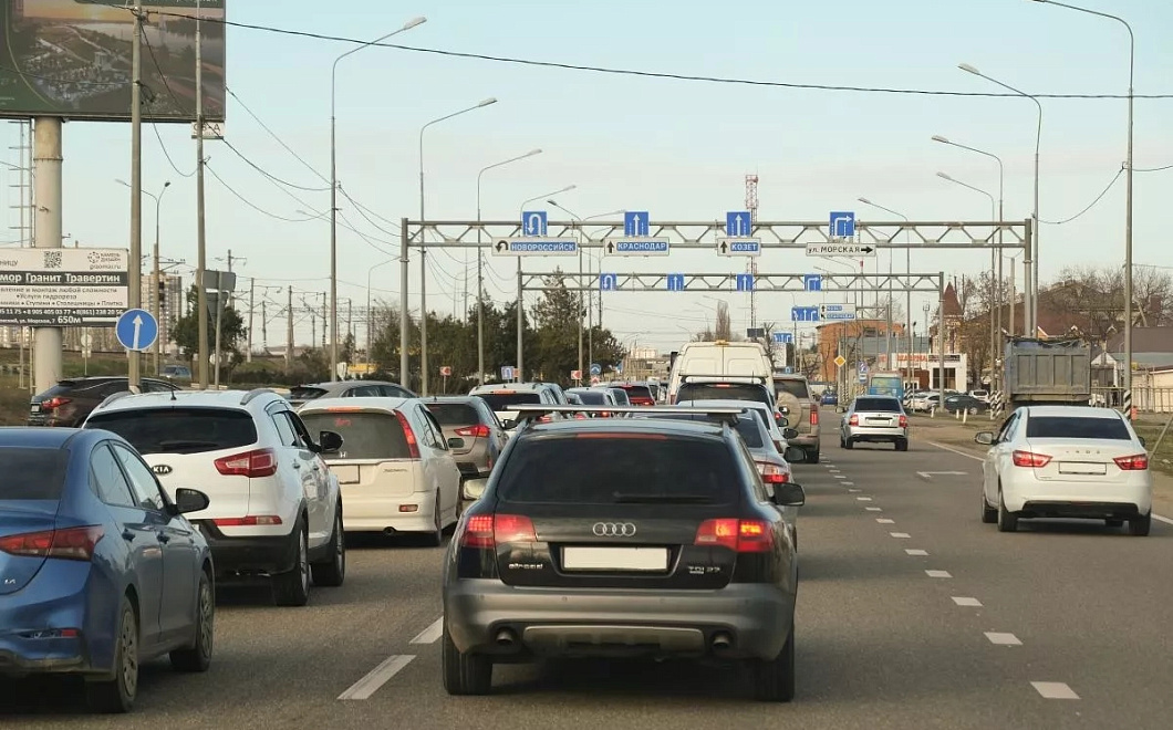 Автопутешествий из Краснодара стало больше на 47% за год