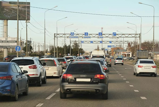 Автопутешествий из Краснодара стало больше на 47% за год