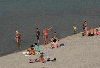 До +22 градусов остыло Черное море у берегов популярного курорта в Краснодарском крае
