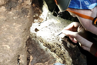 Спелеологи РГО обследовали гипсовые пещеры в Лабинском и Мостовском районах Краснодарского края