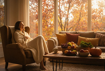 Психолог назвал 4 способа борьбы с осенней депрессией, включая питание