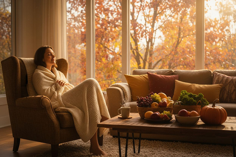 Психолог назвал 4 способа борьбы с осенней депрессией, включая питание