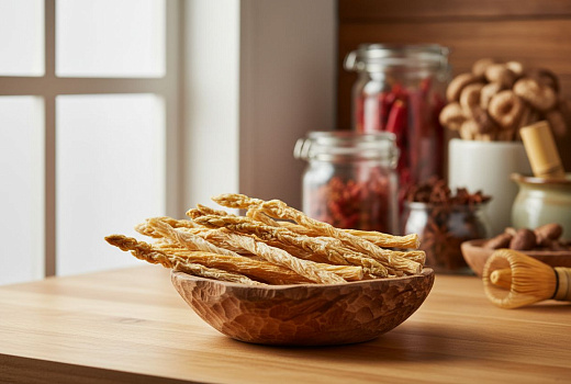 Что такое соевая спаржа фучжу, как правильно вымачивать и мариновать дома