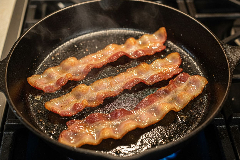 Как приготовить идеальный хрустящий бекон дома