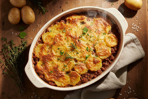 Картофельная запеканка с мясом: рецепт сытного домашнего блюда