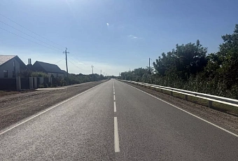 В Калининском районе продолжают ремонт дороги по нацпроекту