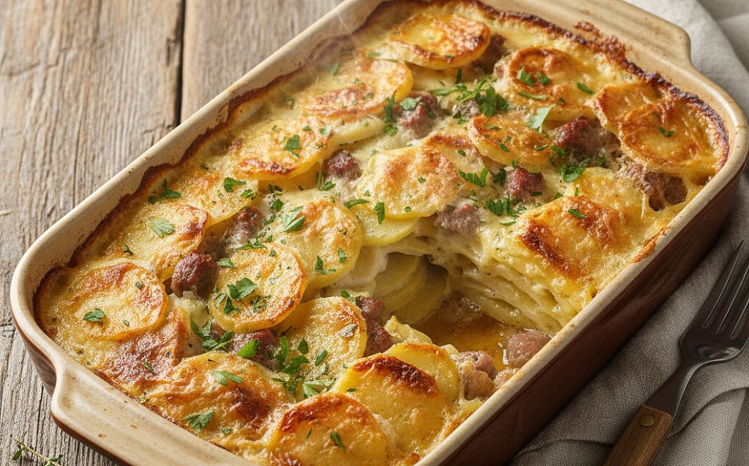 Картофельная запеканка с мясом: пошаговый рецепт сытного блюда