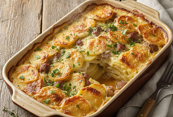 Картофельная запеканка с мясом: пошаговый рецепт сытного блюда