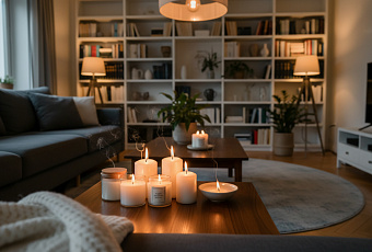 Правда об ароматических свечах: как они влияют на здоровье в закрытых помещениях