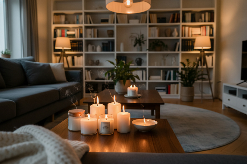 Правда об ароматических свечах: как они влияют на здоровье в закрытых помещениях