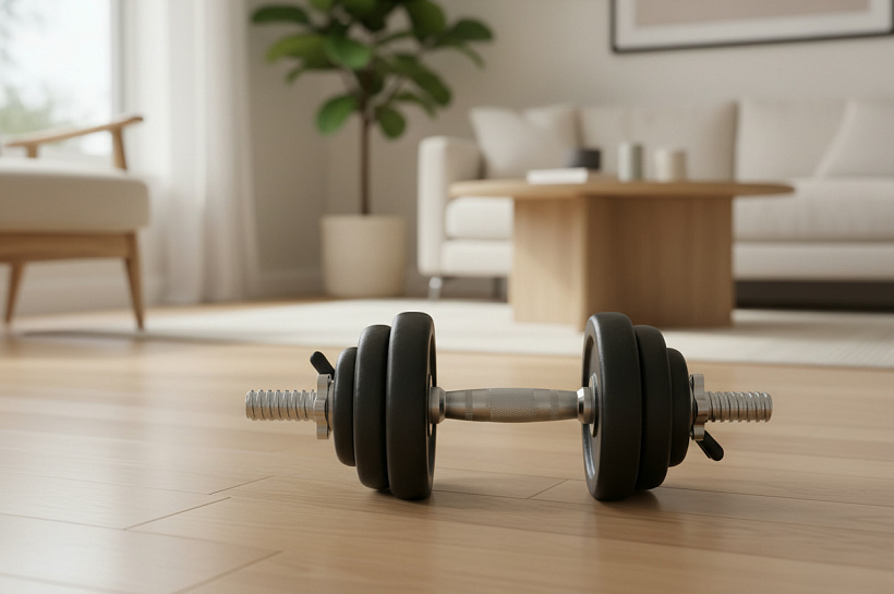 Тренировка верхней части тела с гантелями: упражнения для рук, плеч и спины дома