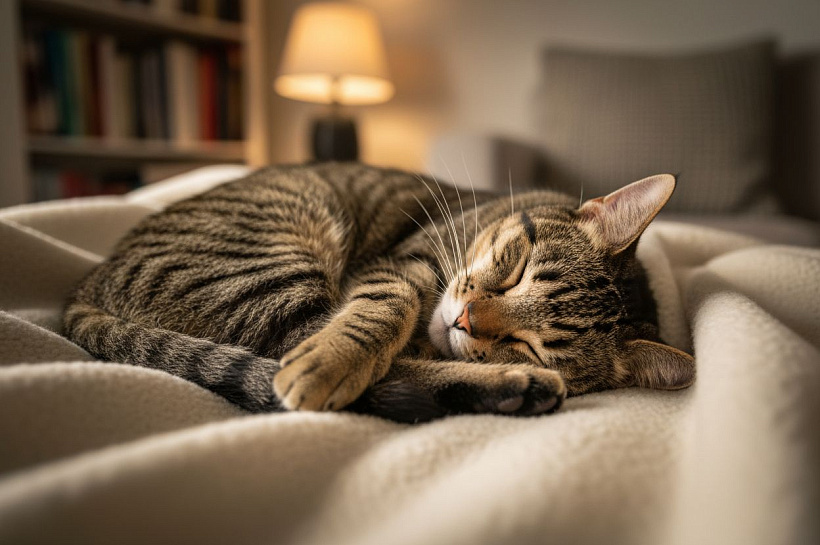 Учёные доказали, что кошки видят сложные сны как параллельную реальность