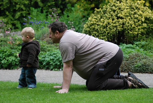 Чем полнее папа – тем выше вероятность, что у него родится мальчик