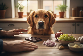 Ядовитые продукты для собак: список опасной еды для домашних питомцев