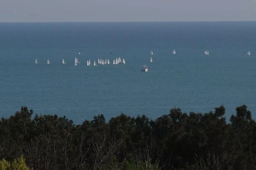 Черное море у берегов Кубани сохраняет температуру +21 градус