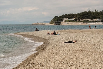 Какая температура Черного моря на пляжах Краснодарского края