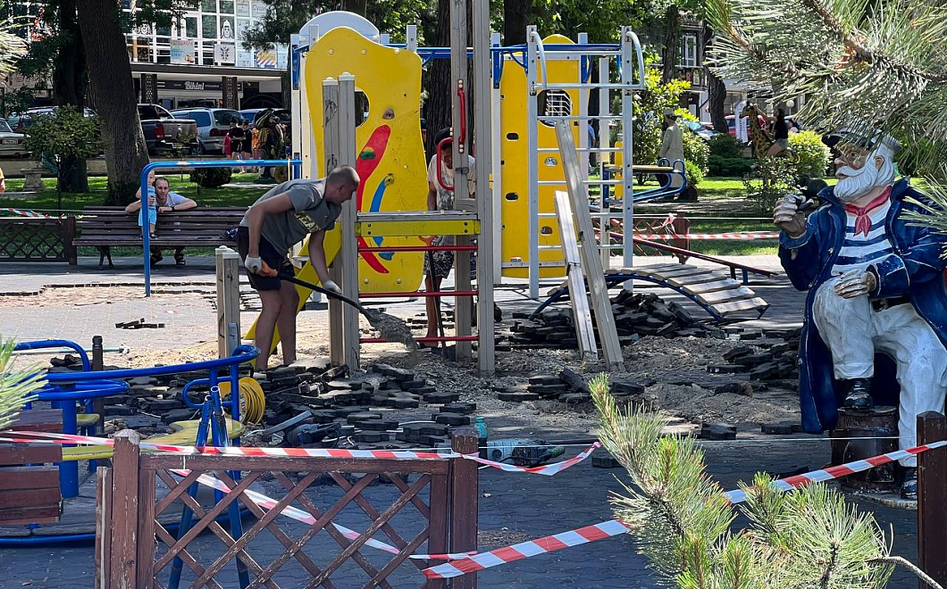 Первая площадка для детей с ограниченными возможностями здоровья появится в Геленджике