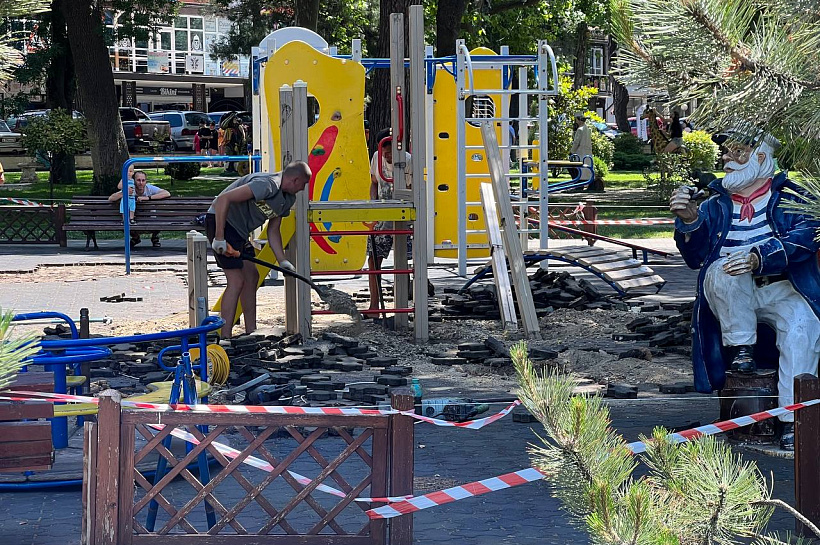 Первая площадка для детей с ограниченными возможностями здоровья появится в Геленджике