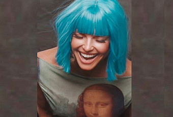 Под синькой: танцовщица Волочкова натянула себе на голову скальп Мальвины