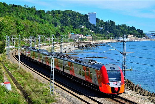 Между Имеретинским курортом и Туапсе «Ласточки» начнут ходить сдвоенными составами