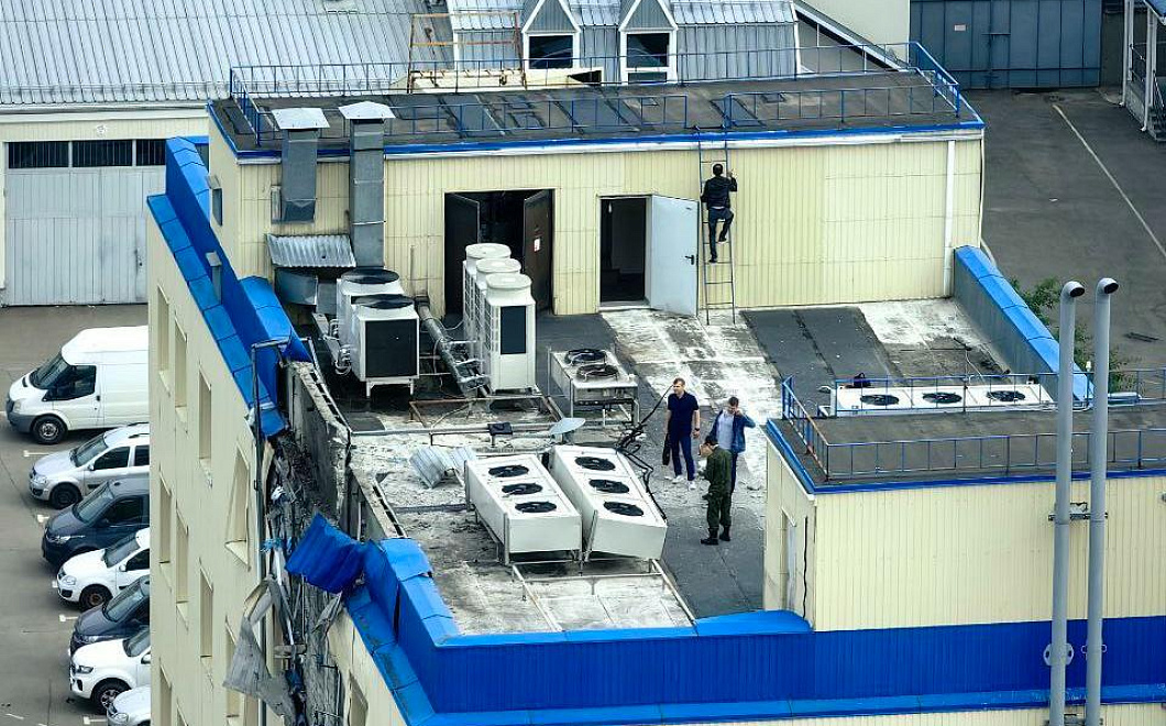 Здание в центре Краснодара атаковал беспилотник: что известно к этому часу