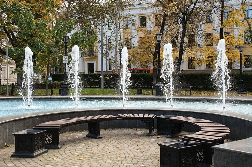 Сезон фонтанов в Краснодаре завершится днем 4 ноября