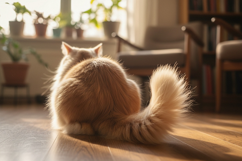 7 неожиданных сигналов хвоста кошки: что он скрывает о настроении питомца