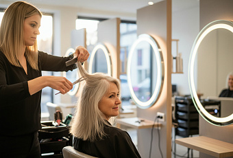 Стрижки для тонких волос после 50: как визуально увеличить объем