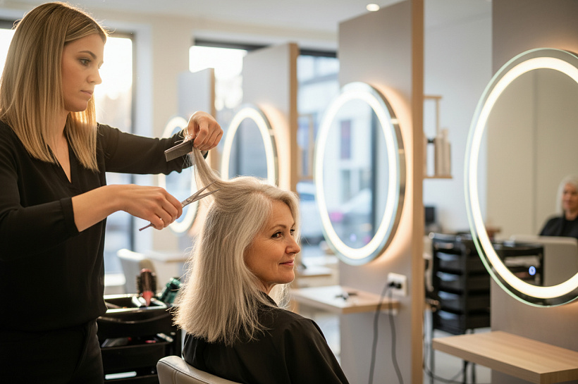 Стрижки для тонких волос после 50: как визуально увеличить объем