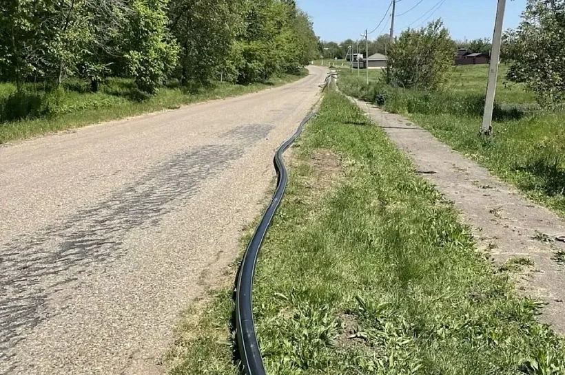 В Кореновском районе продолжают обновлять систему водоснабжения