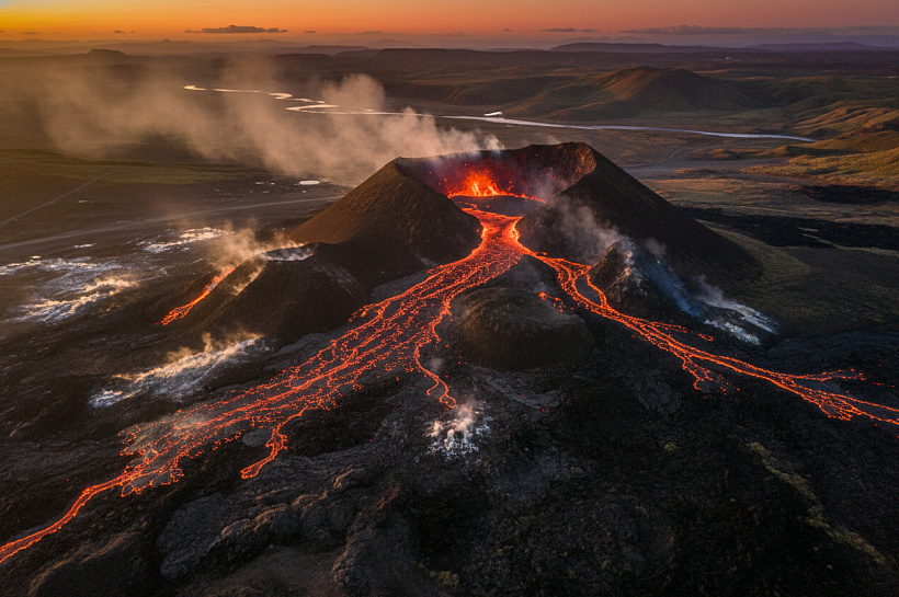 Какие страны живут на вулканическом поясе планеты: огненные гиганты под ногами