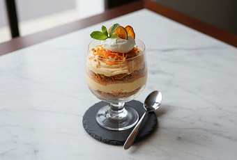 Морковный десерт в стакане за 30 минут: ресторанный рецепт дома