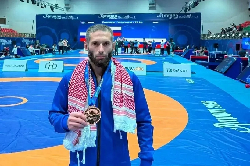 Краснодарец стал бронзовым призером чемпионата мира по спортивной борьбе среди ветеранов