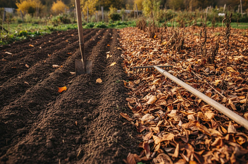 Перекапывать грядки на зиму или нет: аргументы за и против