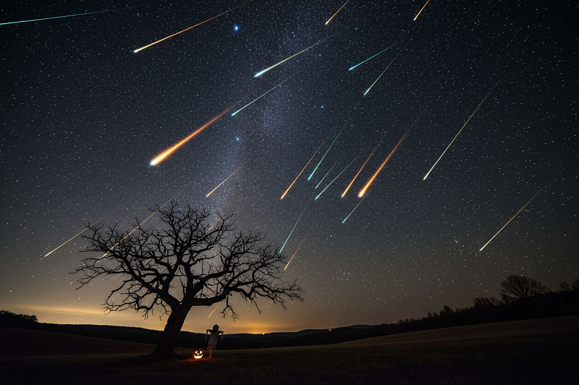 Метеорный поток Тауриды достигнет пика в ночь на Хэллоуин, принеся редкое зрелище