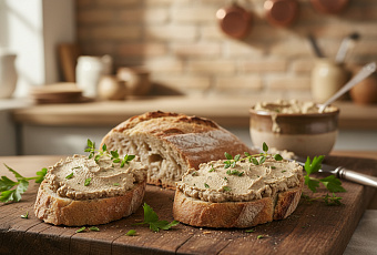 Нежный домашний паштет из куриной печени без резкого вкуса
