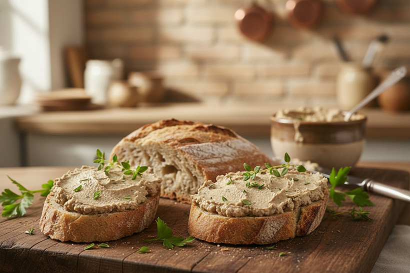 Нежный домашний паштет из куриной печени без резкого вкуса