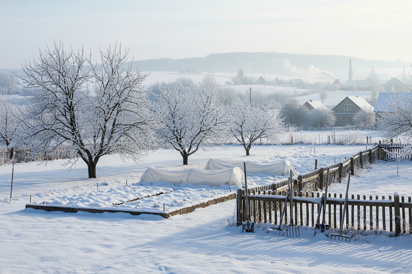 Что нельзя делать на участке зимой, чтобы не потерять урожай