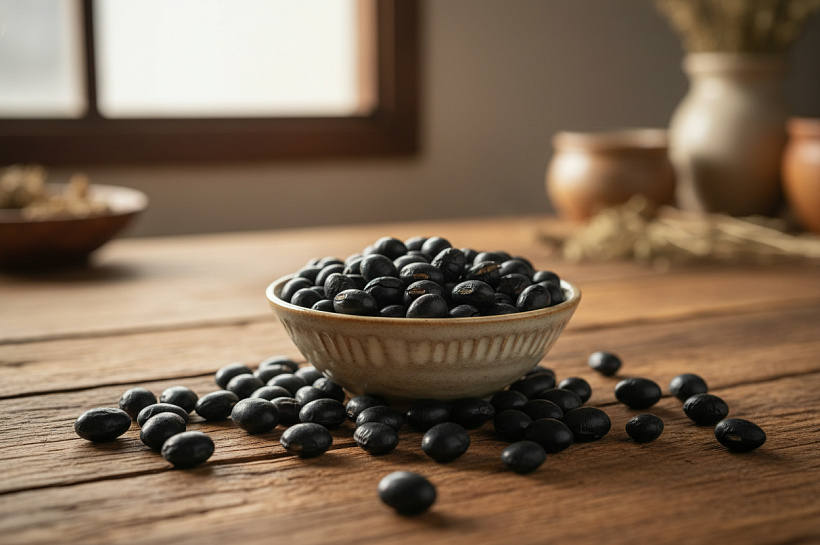 Секрет густых волос кореянок: черные бобы для красоты и здоровья