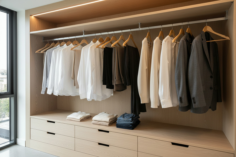 Как составить капсульный гардероб: минимализм в одежде для экономии времени и денег