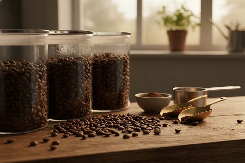 Как правильно хранить кофе, чтобы сохранить насыщенный аромат и яркий вкус