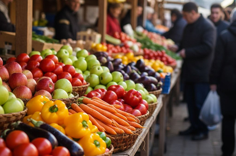 Роспотребнадзор объяснил, почему нельзя пробовать овощи и фрукты на рынке