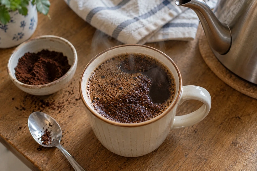 Нет турки и кофемашины? Вкусный кофе можно заварить прямо в кружке